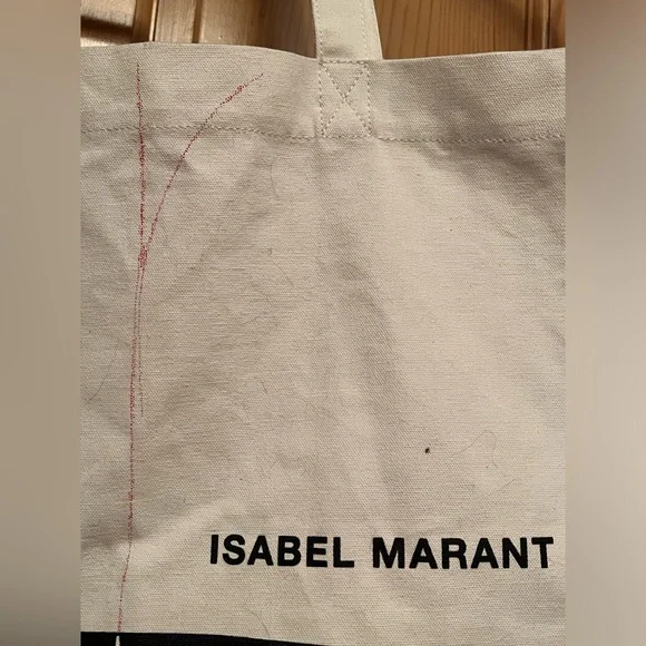 ISABEL MARANT CANVAS SHOPPING BAG - Picture 2 of 2